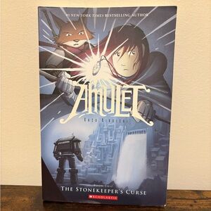Scholastic Amulet Book Two: Enchanting Adventure in Blue and Gray